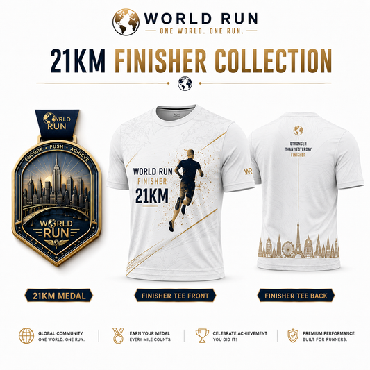 World Run 2026 — 21KM Half Marathon Virtual Challenge