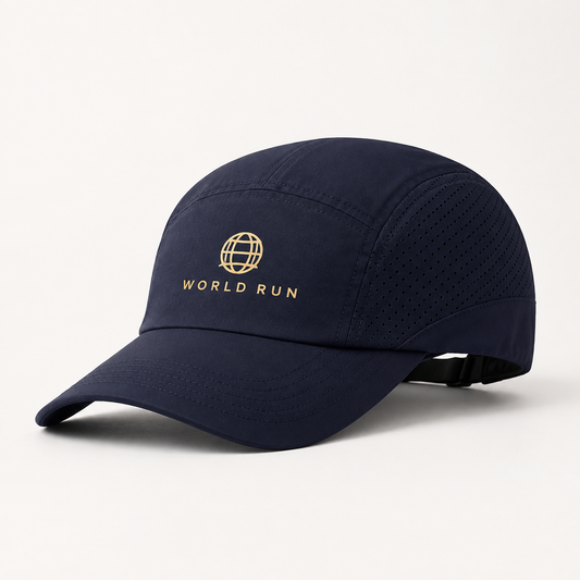 World Run Premium Performance Running Cap