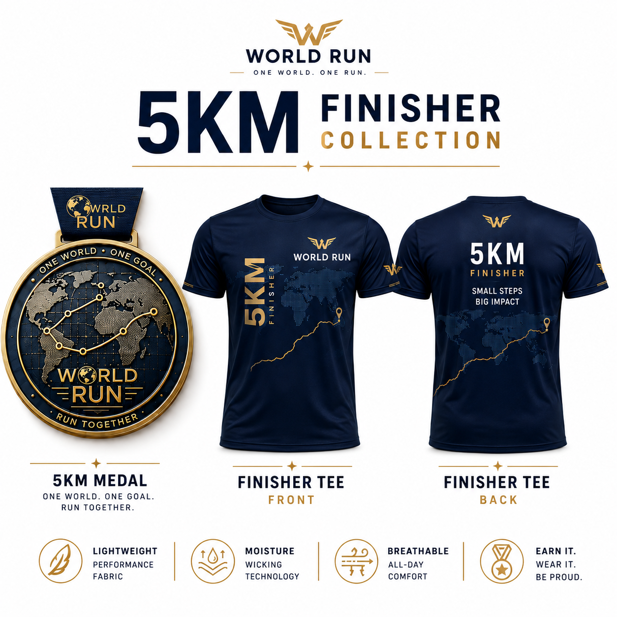 World Run 2026 — 5KM Virtual Challenge